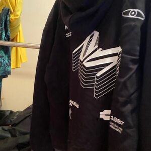 Men's Black Graphic Sweater